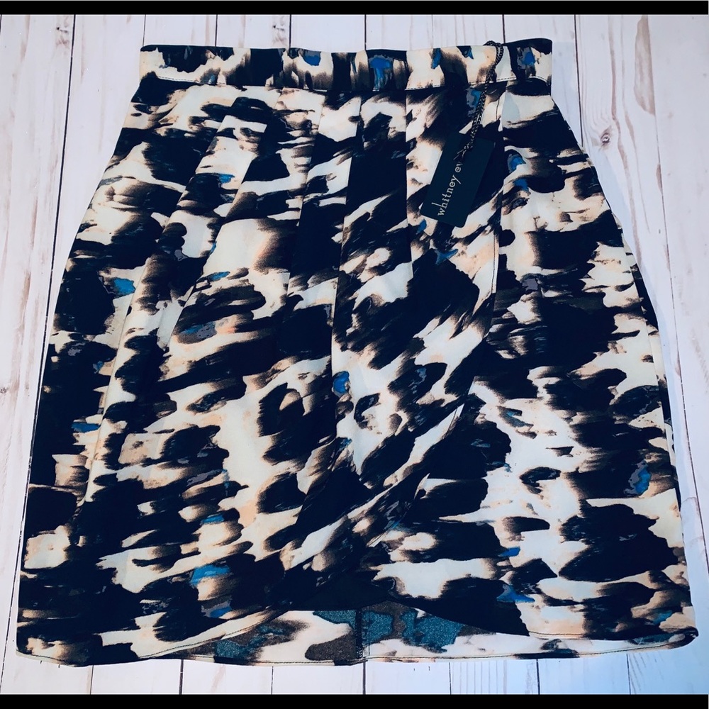 Whitney Eve Skirt | watercolor print | SZ 6🦋